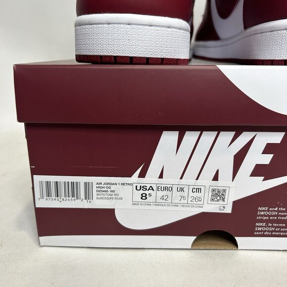 Nike Air Jordan 1 Retro High OG “Artisanal Red” 2024 - Picture 5 of 5